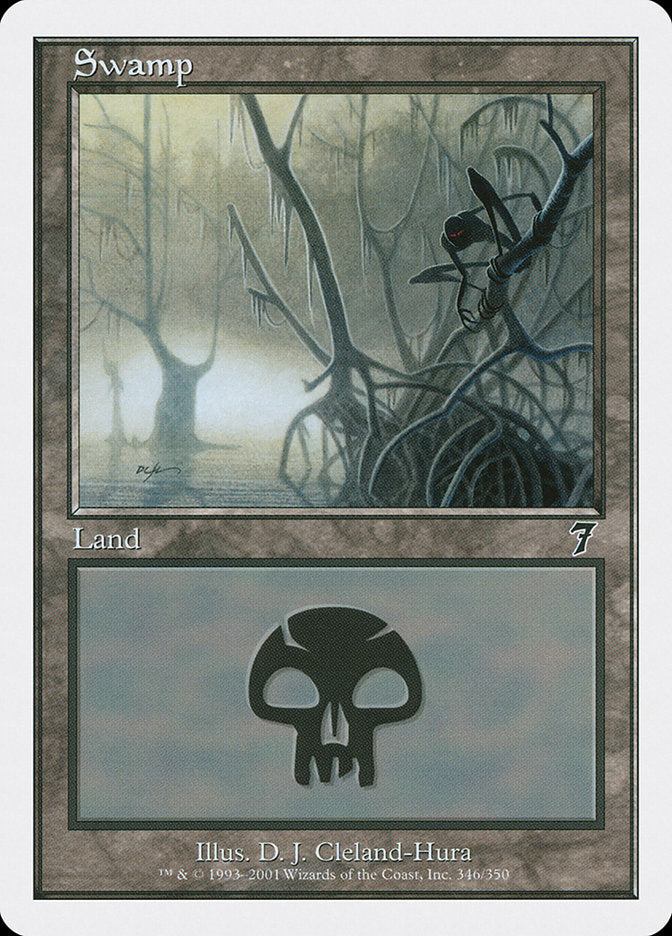 Swamp (346) [Seventh Edition] | Black Swamp Games
