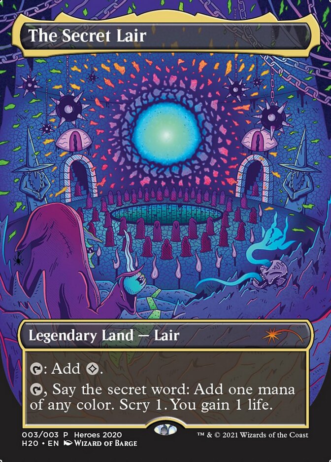 The Secret Lair [Heroes of the Realm 2020] | Black Swamp Games