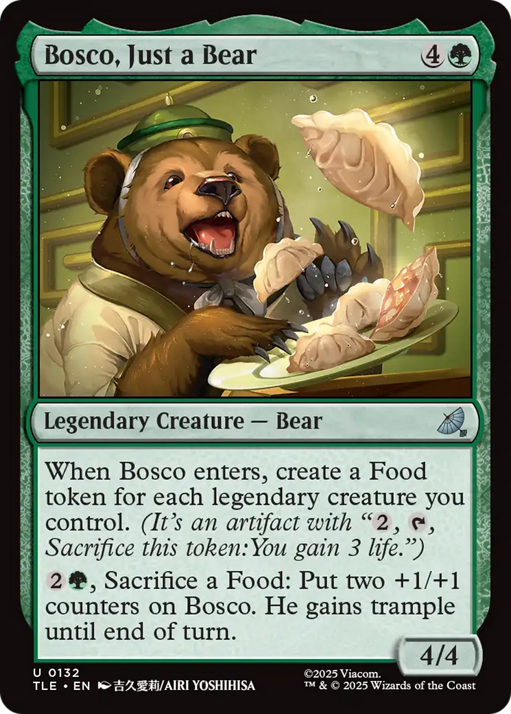 Bosco, Just a Bear [Avatar: The Last Airbender: Eternal-Legal] | Black Swamp Games