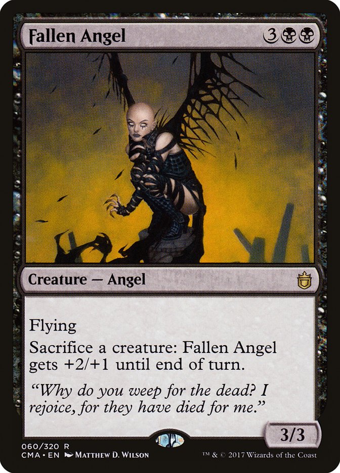 Fallen Angel [Commander Anthology] | Black Swamp Games