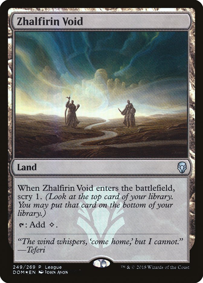 Zhalfirin Void (League) [Dominaria Promos] | Black Swamp Games