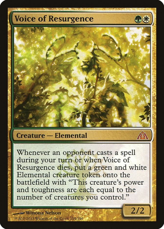 Voice of Resurgence [Dragon's Maze] | Black Swamp Games