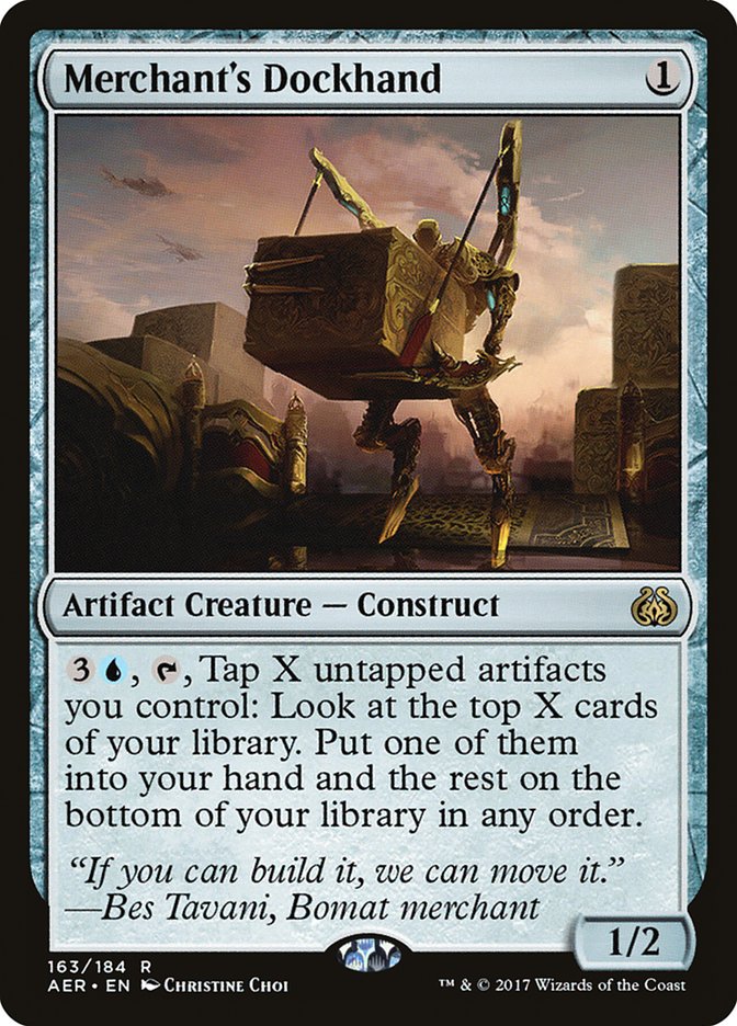 Merchant's Dockhand [Aether Revolt] | Black Swamp Games