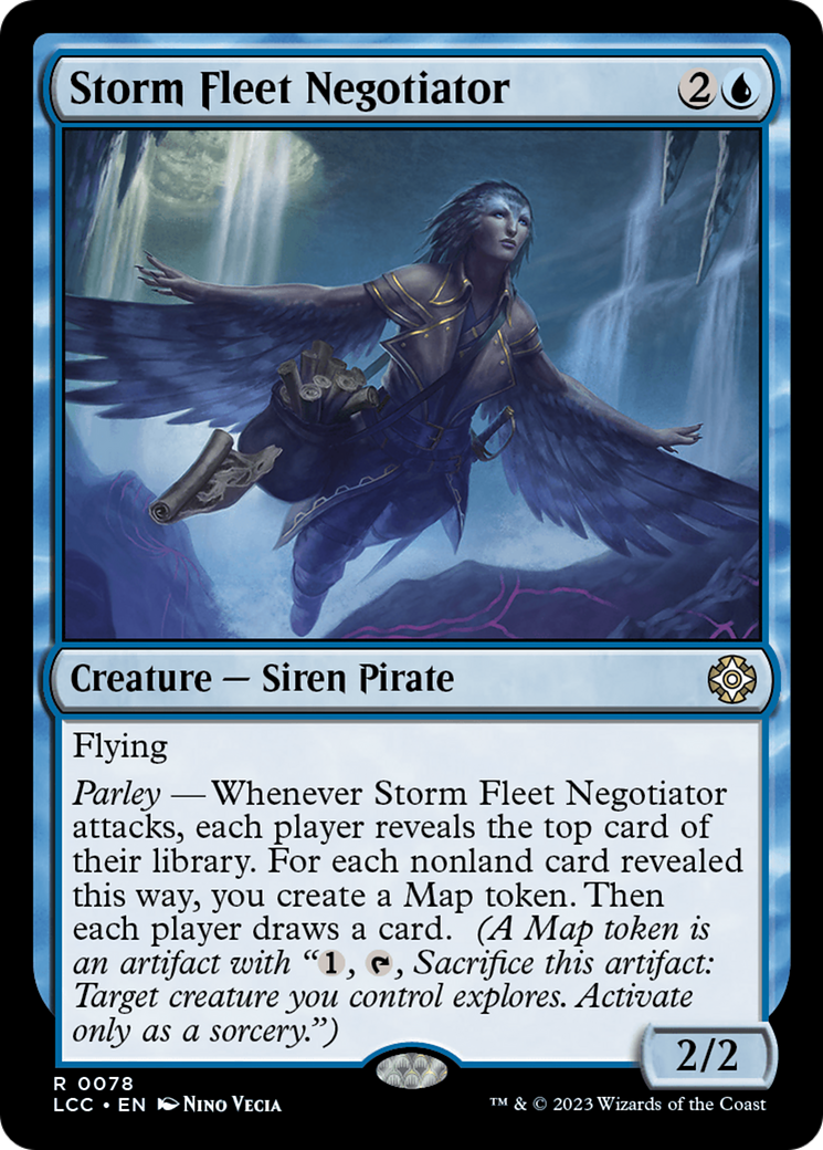 Storm Fleet Negotiator [The Lost Caverns of Ixalan Commander] | Black Swamp Games