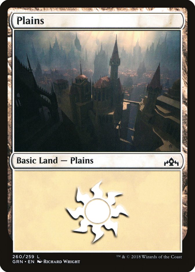 Plains (260) [Guilds of Ravnica] | Black Swamp Games