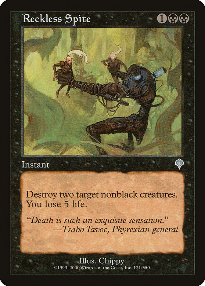 Reckless Spite [Invasion] | Black Swamp Games