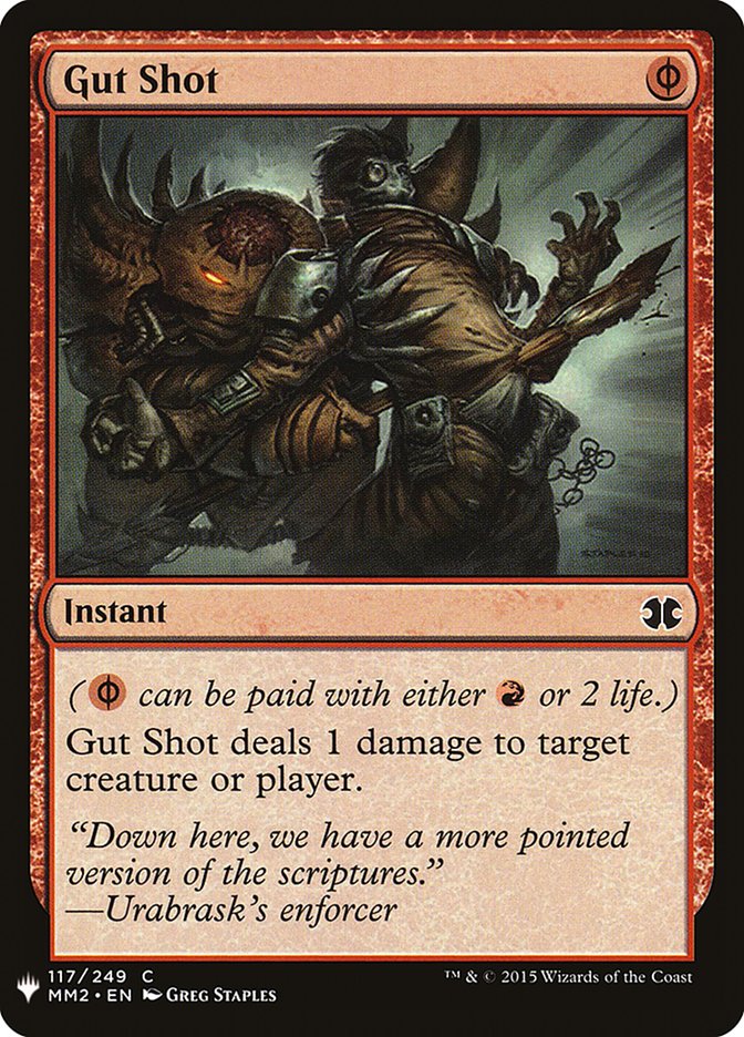 Gut Shot [Mystery Booster] | Black Swamp Games