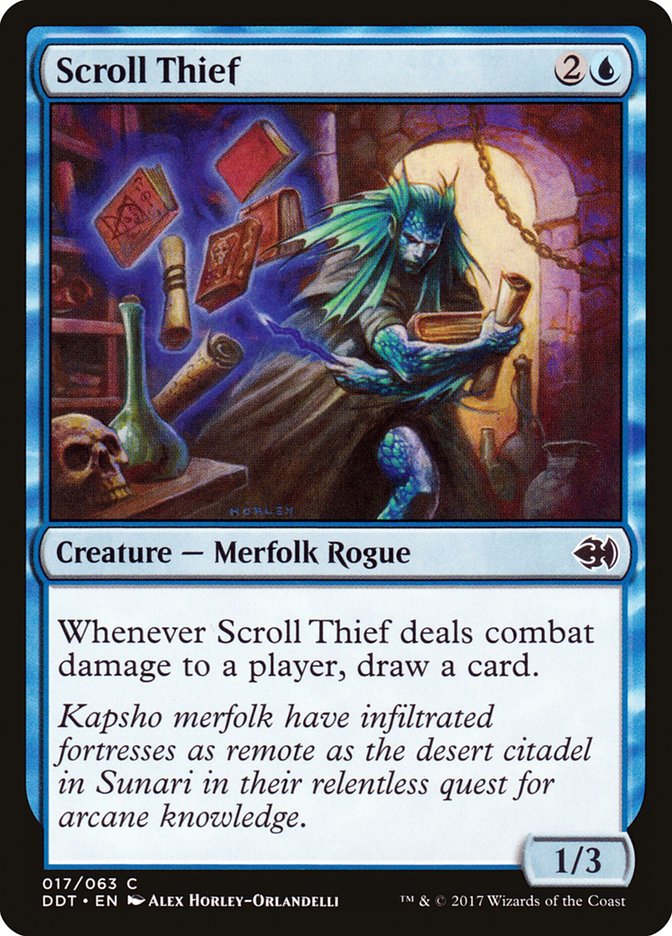 Scroll Thief [Duel Decks: Merfolk vs. Goblins] | Black Swamp Games