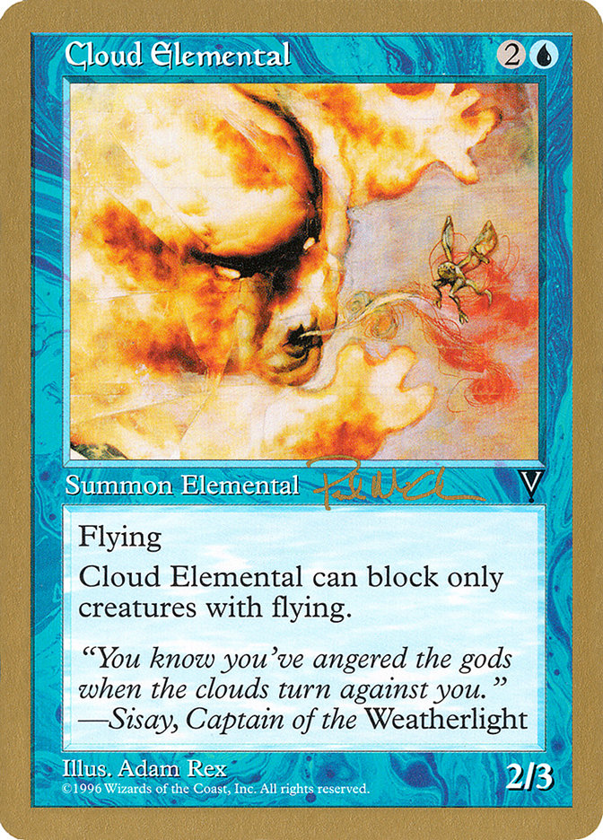 Cloud Elemental (Paul McCabe) [World Championship Decks 1997] | Black Swamp Games