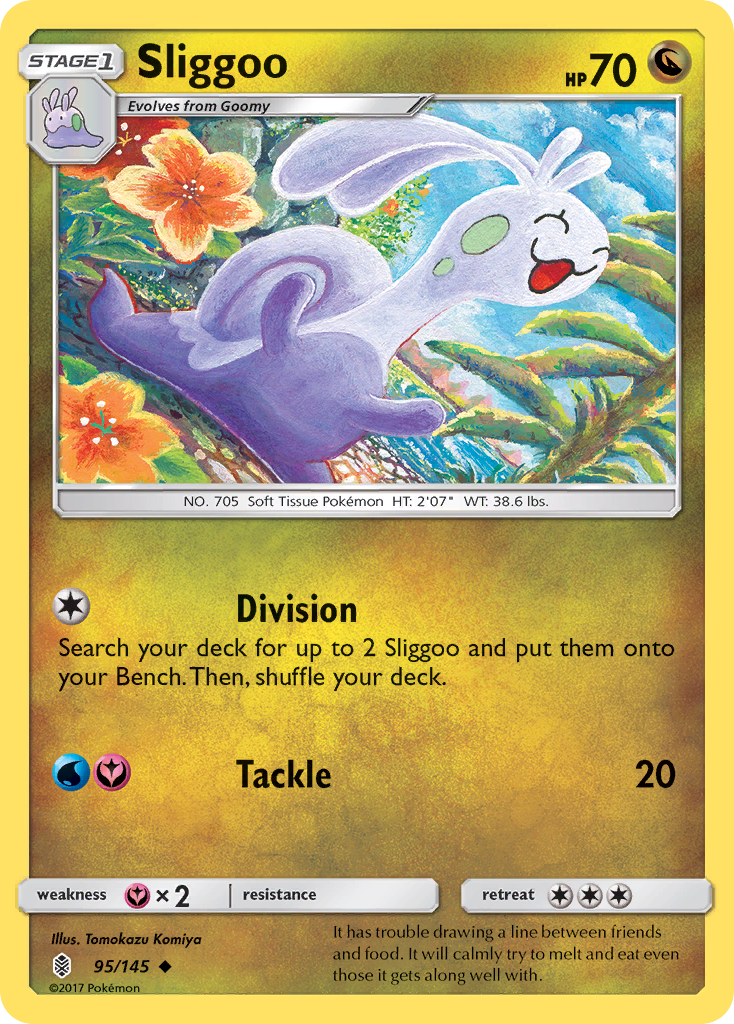 Sliggoo (95/145) [Sun & Moon: Guardians Rising] | Black Swamp Games