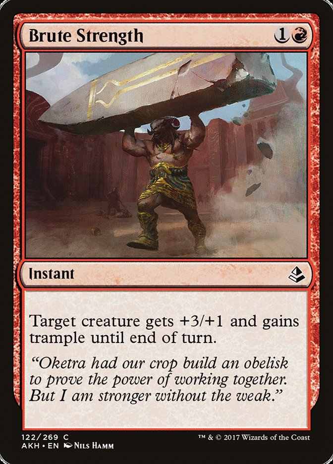 Brute Strength [Amonkhet] | Black Swamp Games