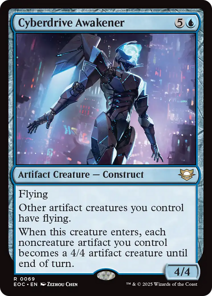 Cyberdrive Awakener [Edge of Eternities Commander] | Black Swamp Games