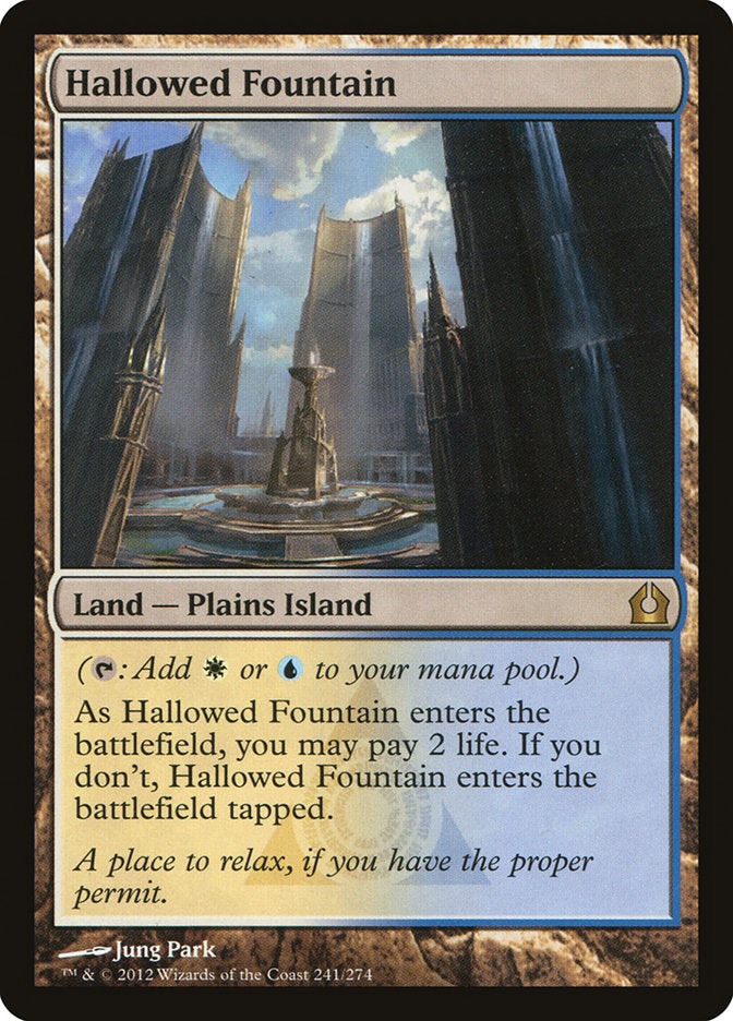 Hallowed Fountain [Return to Ravnica] | Black Swamp Games