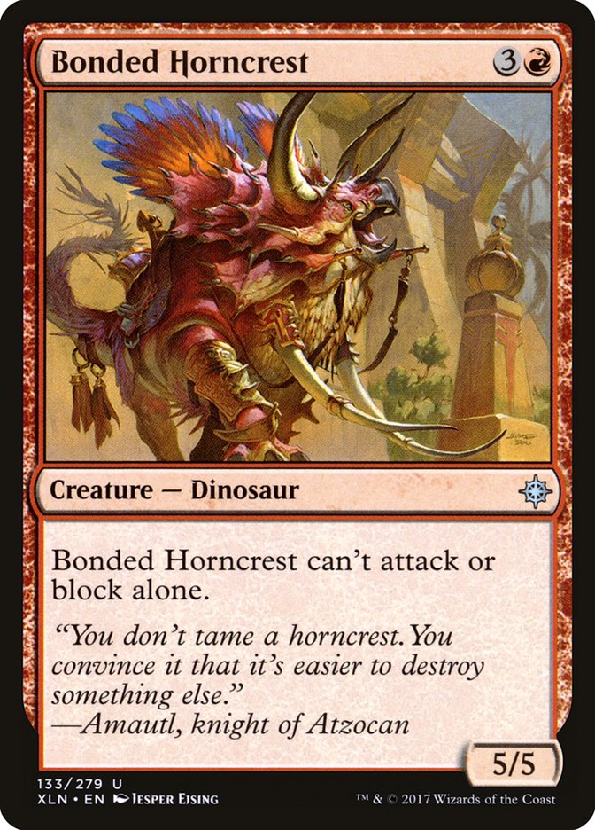 Bonded Horncrest [Ixalan] | Black Swamp Games