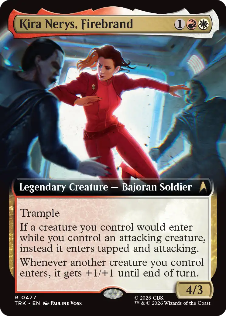 Kira Nerys, Firebrand (Extended Art) [Star Trek] | Black Swamp Games