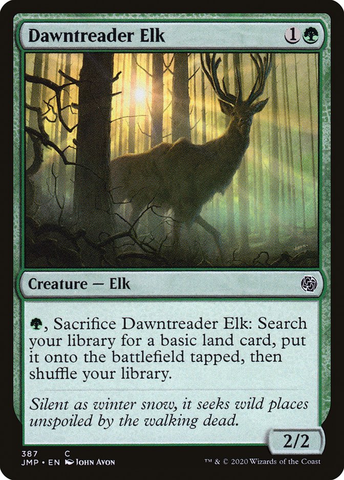 Dawntreader Elk [Jumpstart] | Black Swamp Games