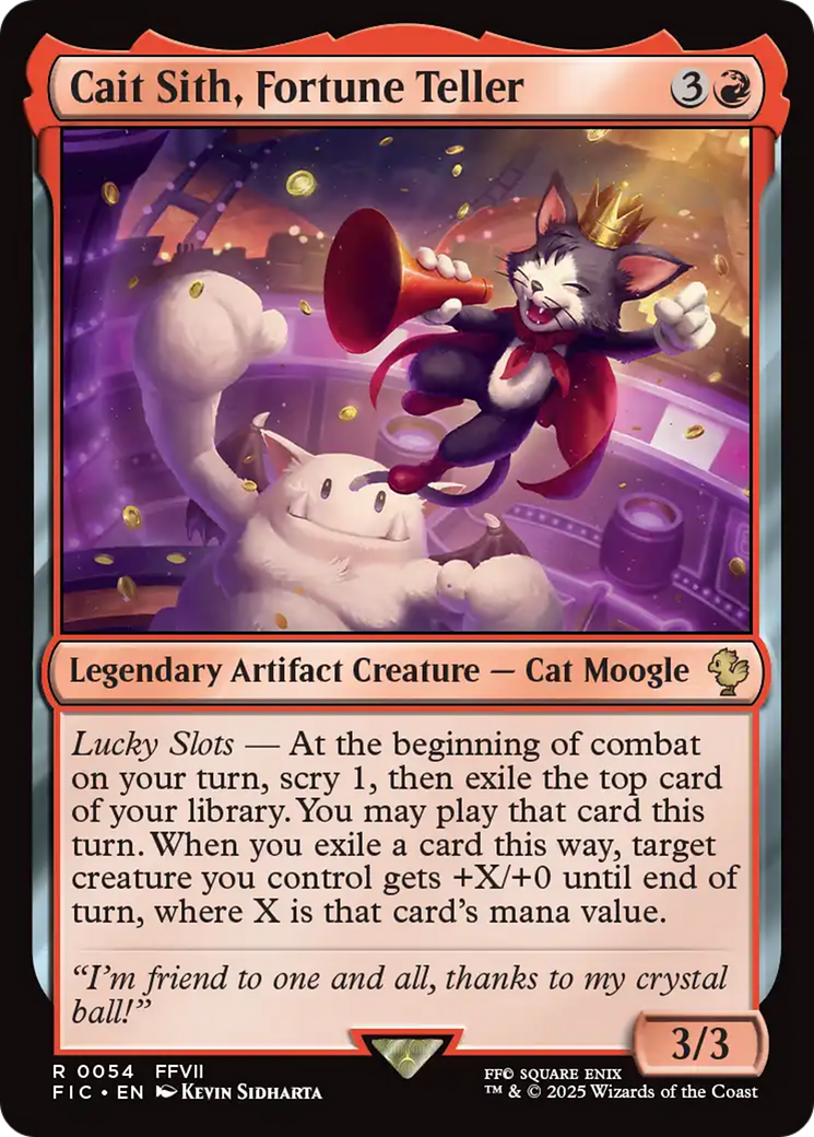 Cait Sith, Fortune Teller [FINAL FANTASY Commander] | Black Swamp Games