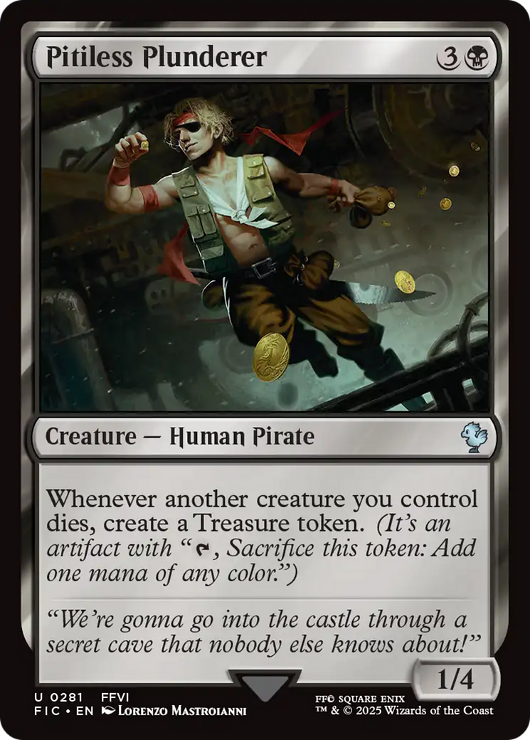 Pitiless Plunderer [FINAL FANTASY Commander] | Black Swamp Games