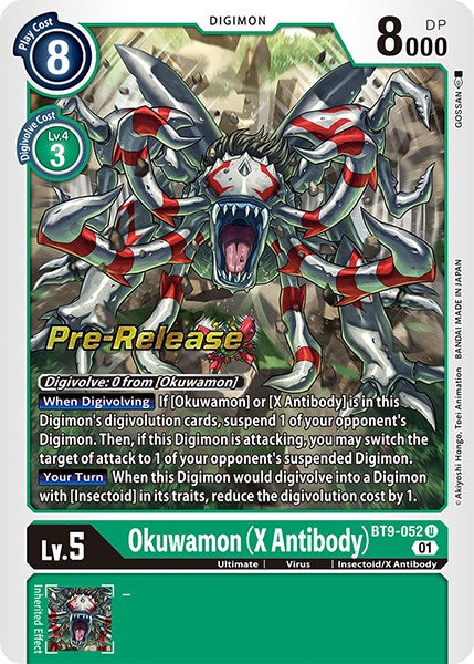 Okuwamon (X Antibody) [BT9-052] [X Record Pre-Release Promos] | Black Swamp Games