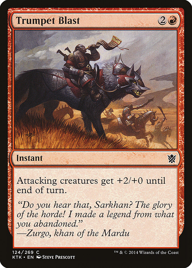 Trumpet Blast [Khans of Tarkir] | Black Swamp Games