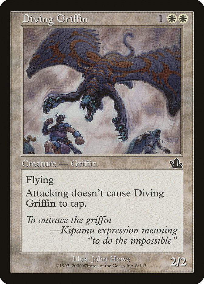 Diving Griffin [Prophecy] | Black Swamp Games