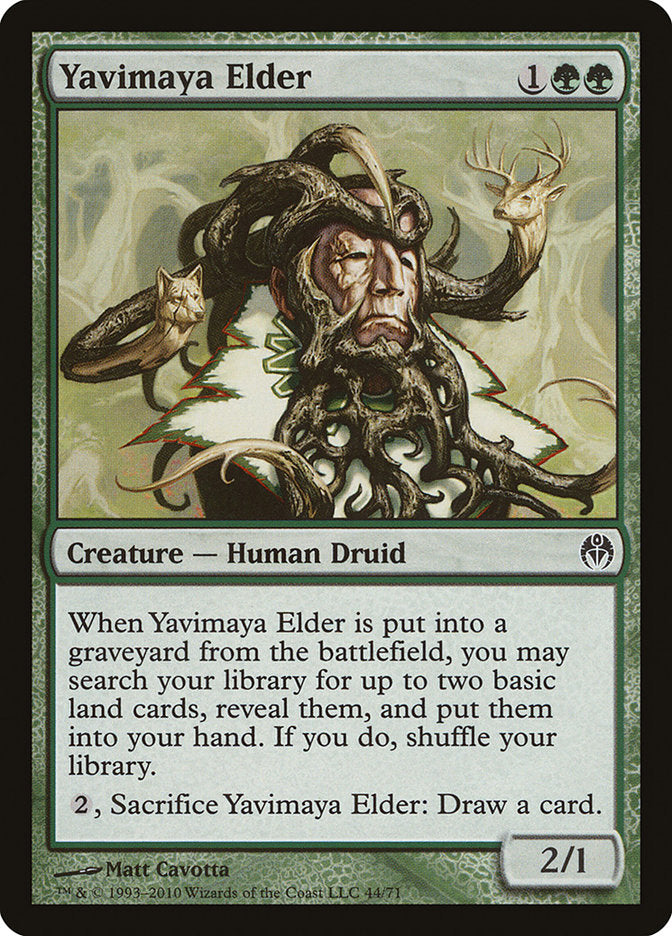 Yavimaya Elder [Duel Decks: Phyrexia vs. the Coalition] | Black Swamp Games
