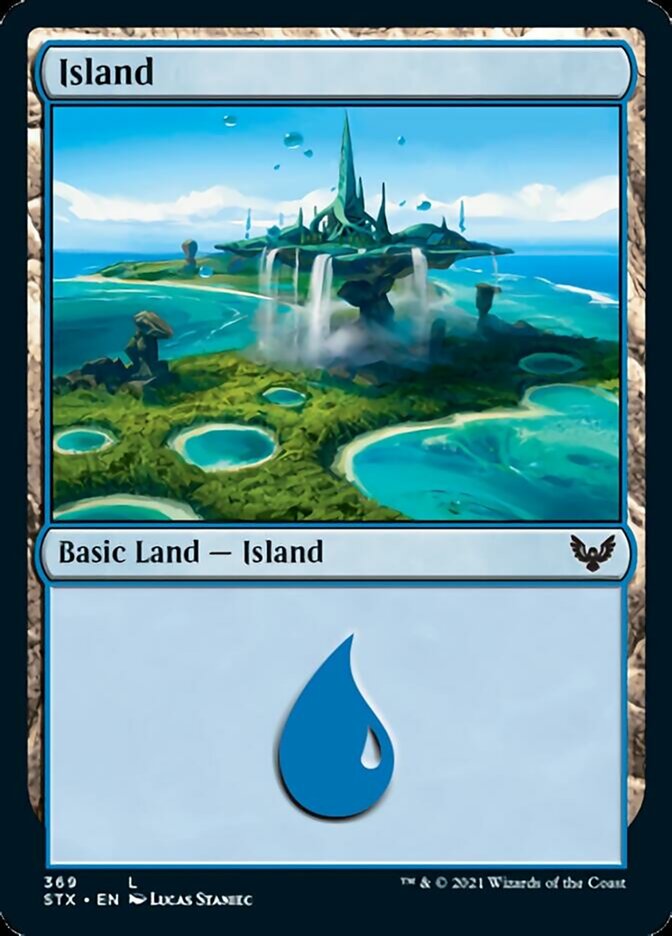 Island (369) [Strixhaven: School of Mages] | Black Swamp Games