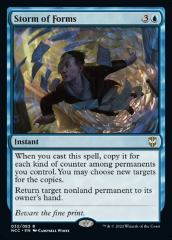 Storm of Forms [Streets of New Capenna Commander] | Black Swamp Games