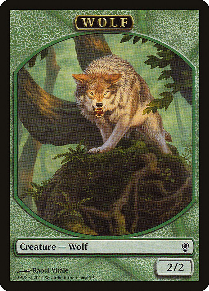 Wolf Token [Conspiracy Tokens] | Black Swamp Games