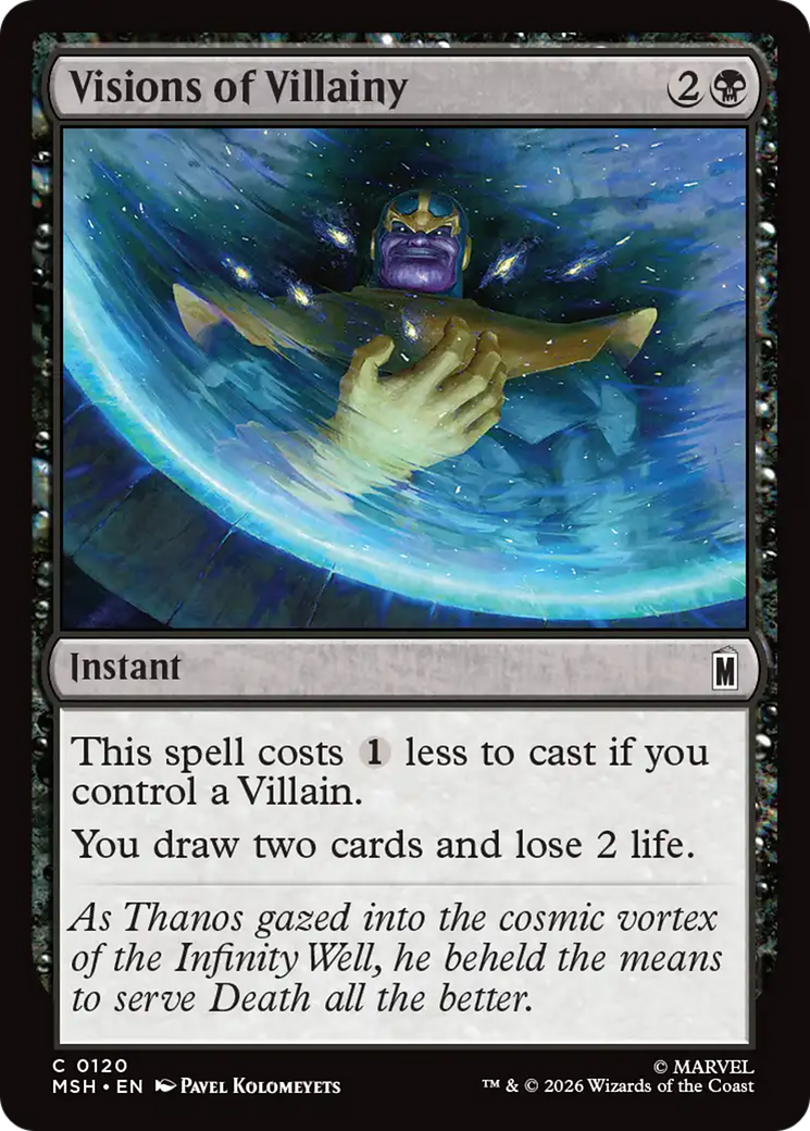 Visions of Villainy [Marvel Super Heroes] | Black Swamp Games