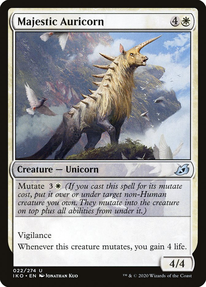 Majestic Auricorn [Ikoria: Lair of Behemoths] | Black Swamp Games