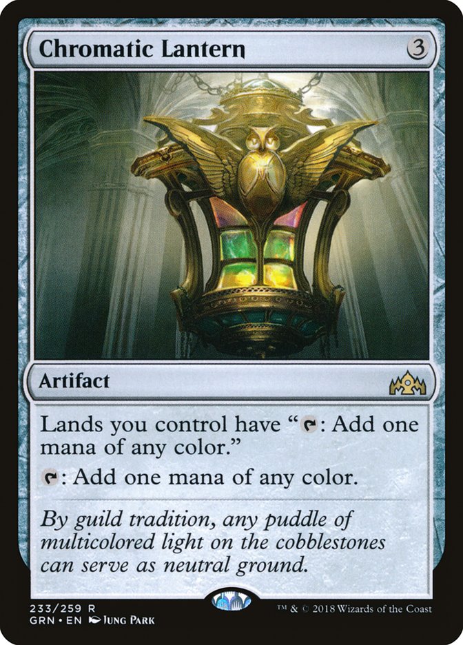 Chromatic Lantern [Guilds of Ravnica] | Black Swamp Games