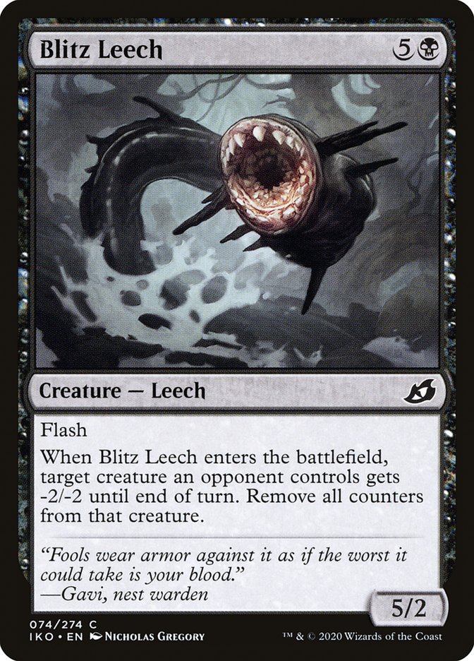 Blitz Leech [Ikoria: Lair of Behemoths] | Black Swamp Games