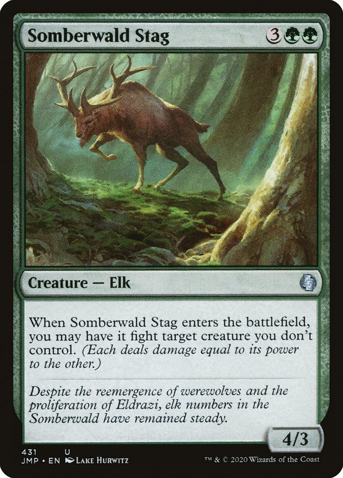 Somberwald Stag [Jumpstart] | Black Swamp Games
