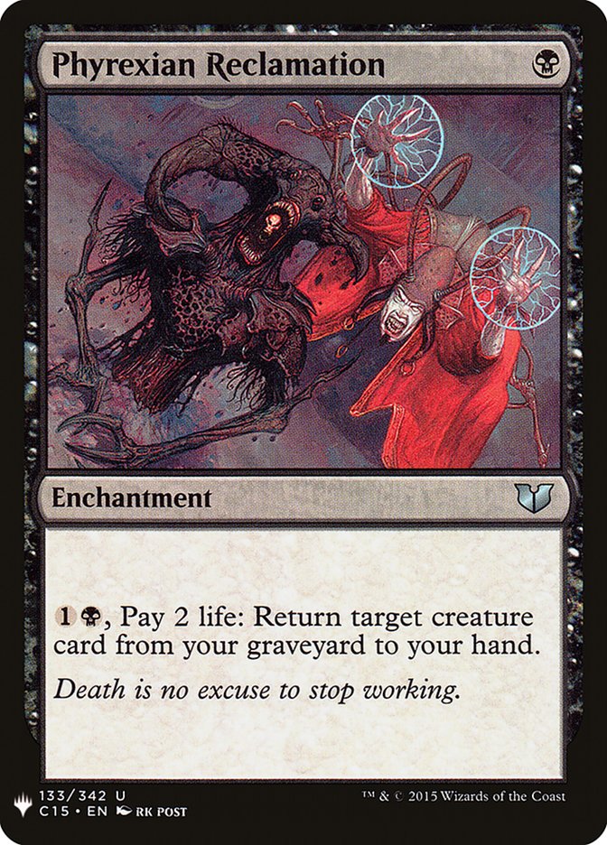 Phyrexian Reclamation [Mystery Booster] | Black Swamp Games