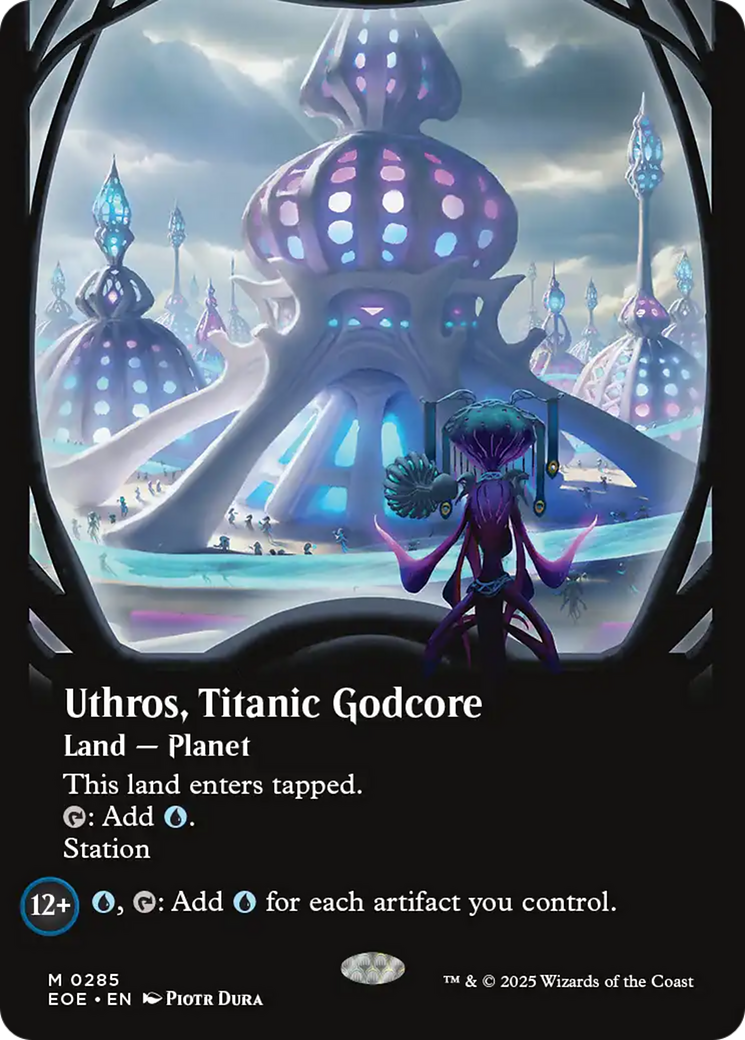 Uthros, Titanic Godcore (Borderless) [Edge of Eternities] | Black Swamp Games