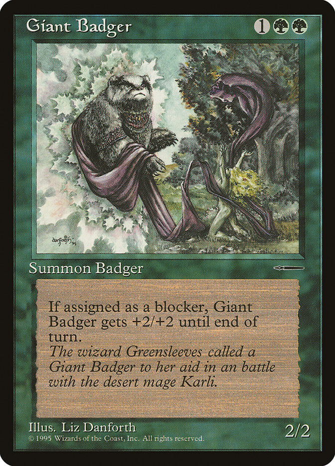 Giant Badger (Book Promo) [HarperPrism Book Promos] | Black Swamp Games