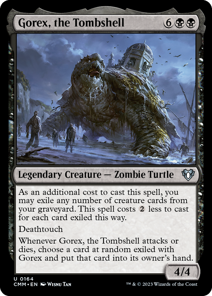 Gorex, the Tombshell [Commander Masters] | Black Swamp Games