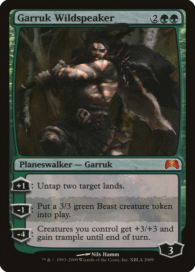 Garruk Wildspeaker (Duels of the Planeswalkers Promos) [Duels of the Planeswalkers Promos 2009] | Black Swamp Games