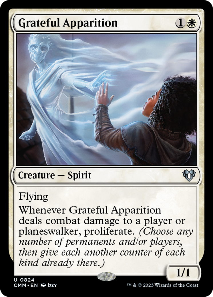 Grateful Apparition [Commander Masters] | Black Swamp Games