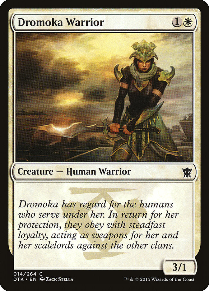 Dromoka Warrior [Dragons of Tarkir] | Black Swamp Games