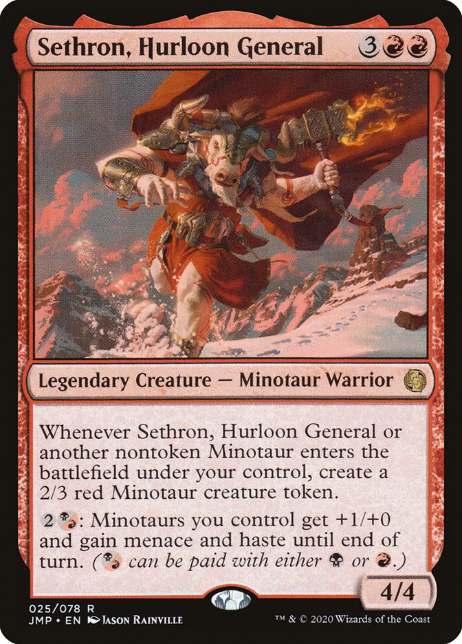 Sethron, Hurloon General [Jumpstart] | Black Swamp Games