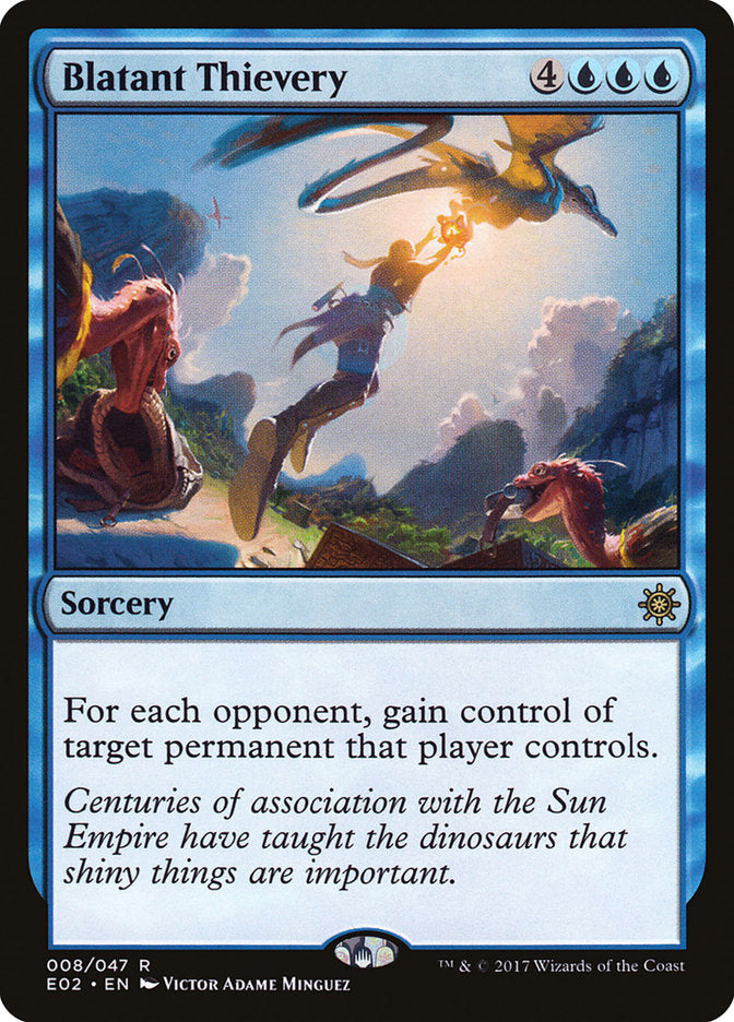 Blatant Thievery [Explorers of Ixalan] | Black Swamp Games