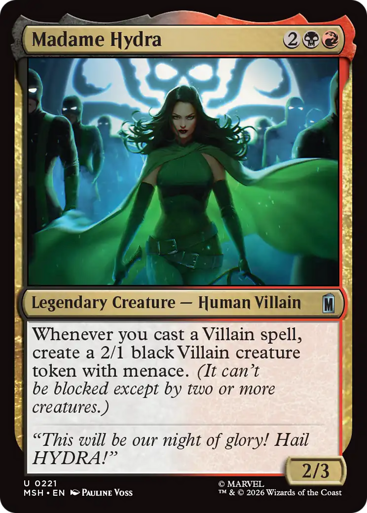 Madame Hydra [Marvel Super Heroes] | Black Swamp Games