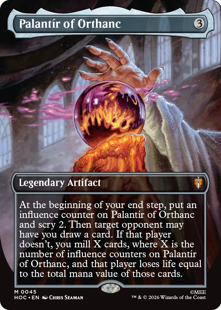 Palantir of Orthanc (Borderless) [The Hobbit: Eternal-Legal] | Black Swamp Games