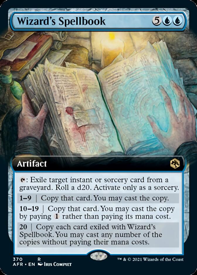 Wizard's Spellbook (Extended Art) [Dungeons & Dragons: Adventures in the Forgotten Realms] | Black Swamp Games