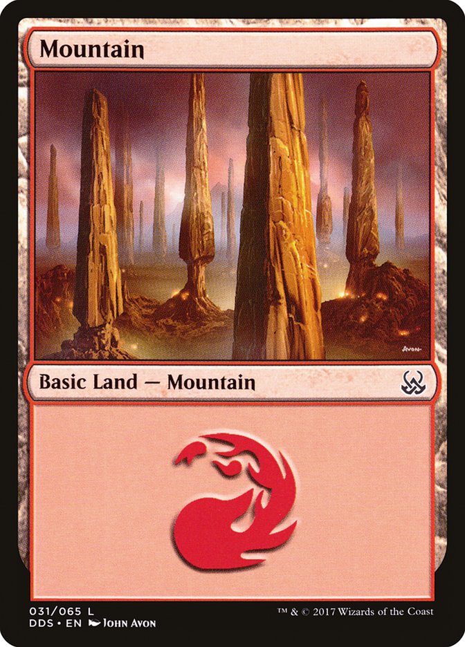 Mountain (31) [Duel Decks: Mind vs. Might] | Black Swamp Games