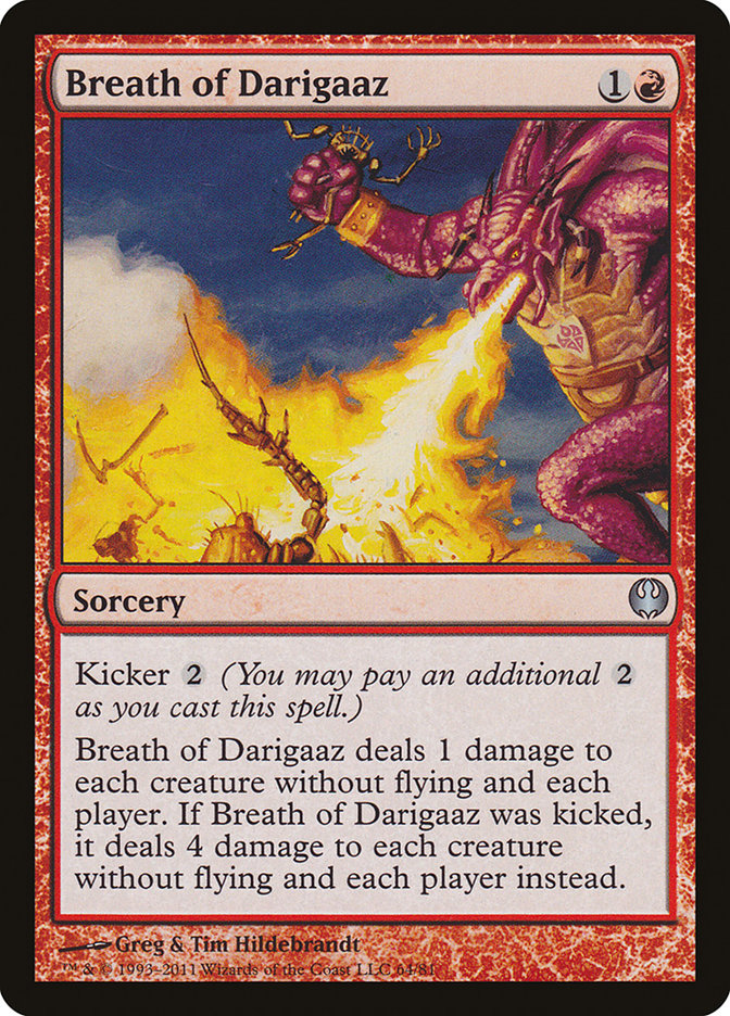 Breath of Darigaaz [Duel Decks: Knights vs. Dragons] | Black Swamp Games