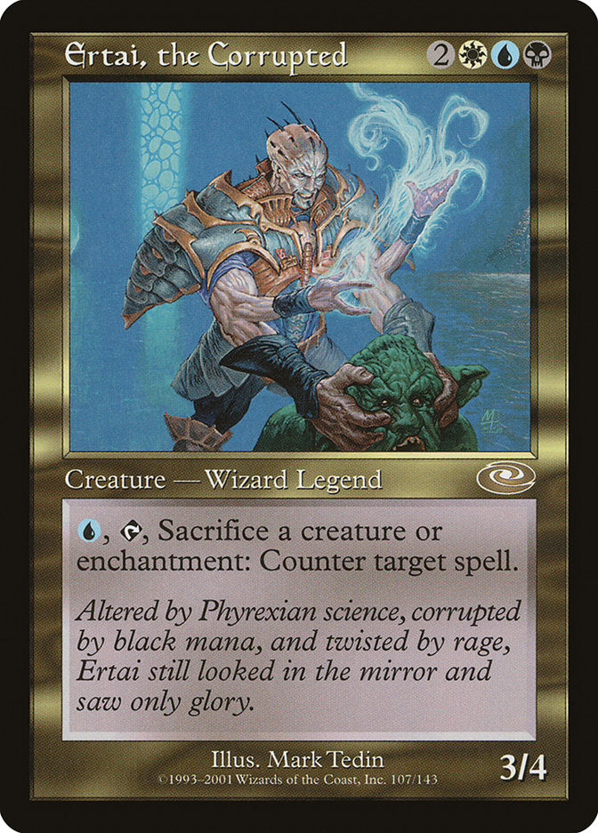 Ertai, the Corrupted (Mark Tedin) [Planeshift] | Black Swamp Games