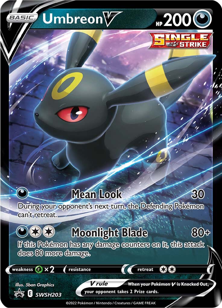 Umbreon V (SWSH203) [Sword & Shield: Black Star Promos] | Black Swamp Games